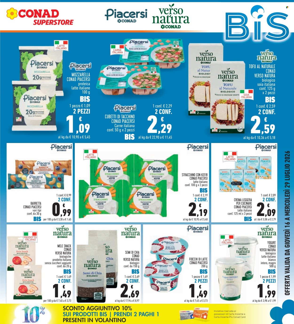Volantino Conad Superstore - 16/7/2026 - 29/7/2026. Pagina 7