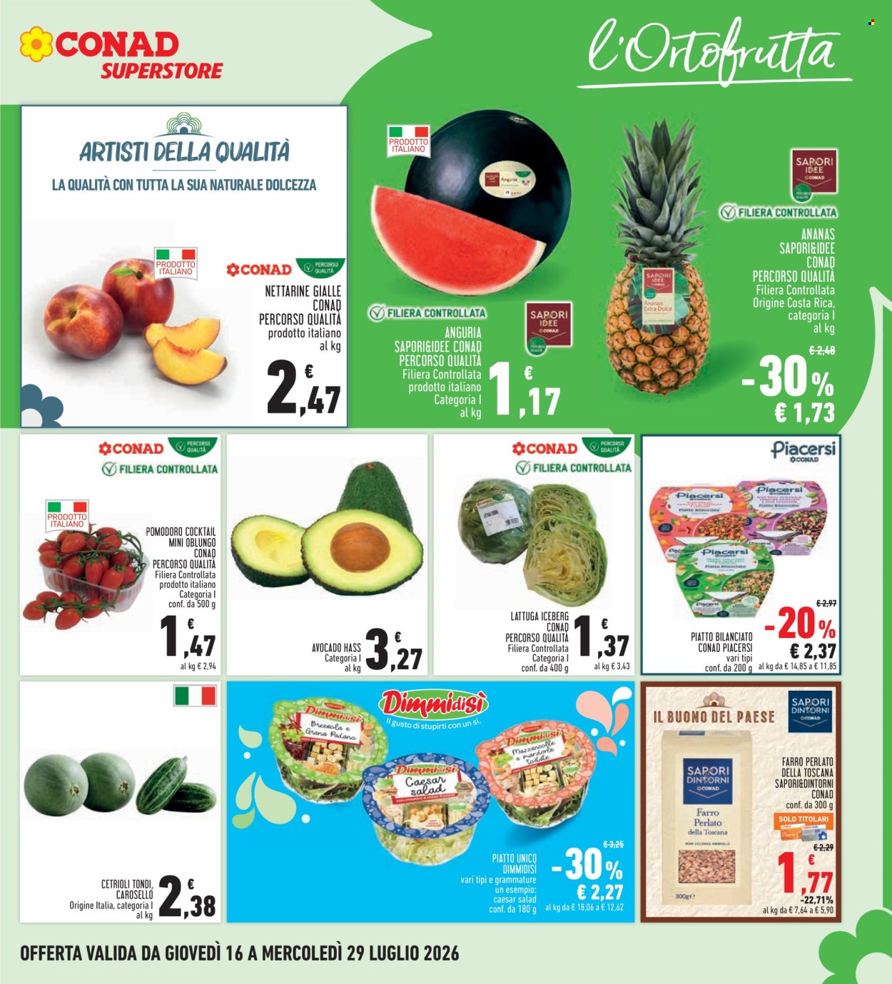 Volantino Conad Superstore - 16/7/2026 - 29/7/2026. Pagina 11