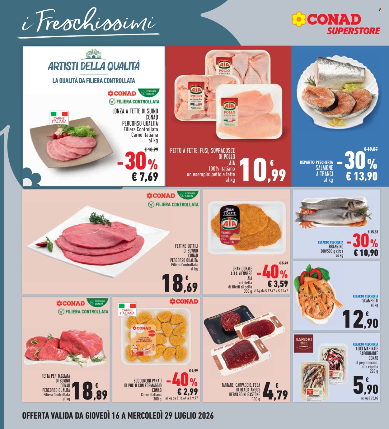 Volantino Conad Superstore - 16/7/2026 - 29/7/2026. Pagina 12