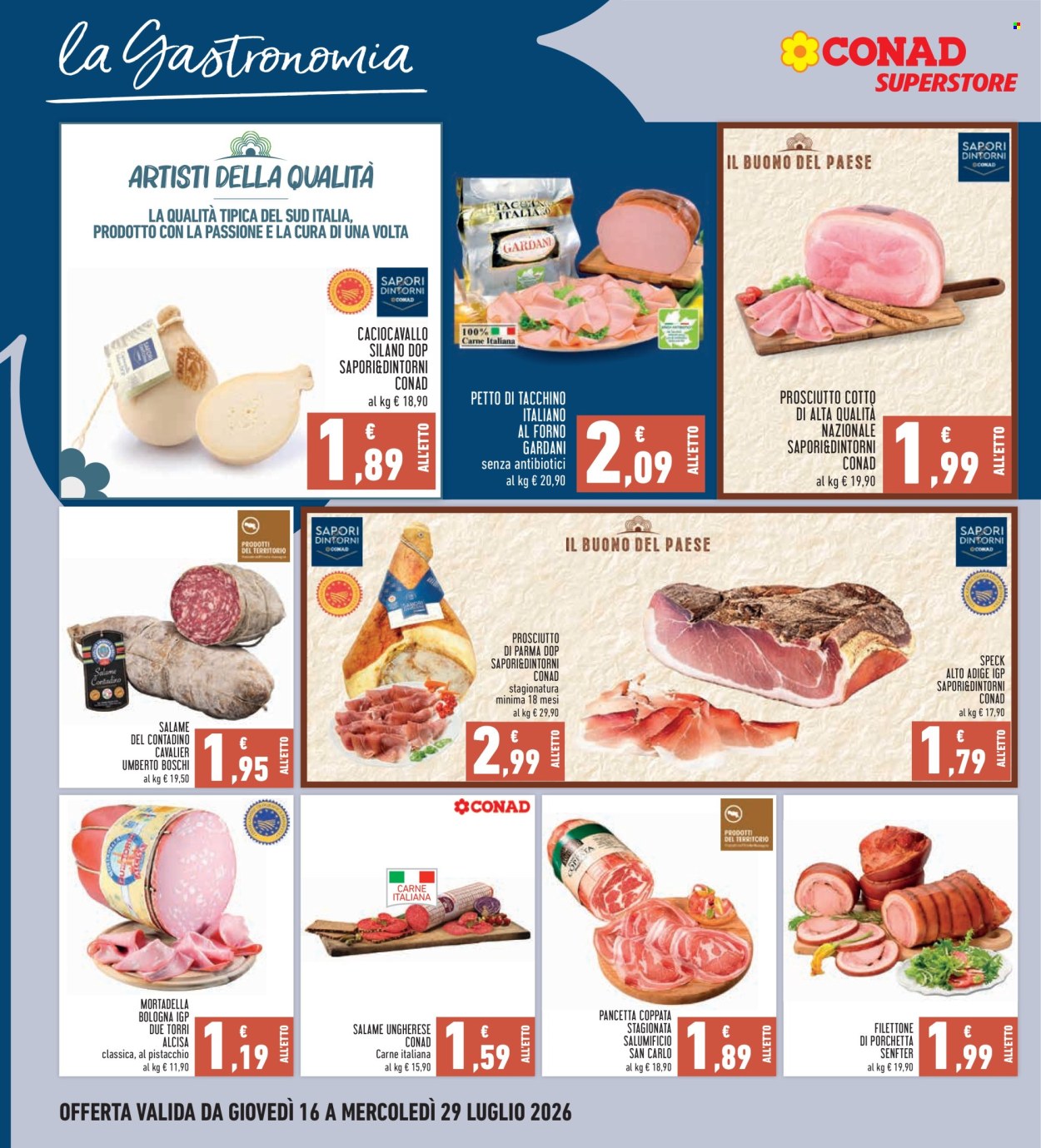 Volantino Conad Superstore - 16/7/2026 - 29/7/2026. Pagina 14