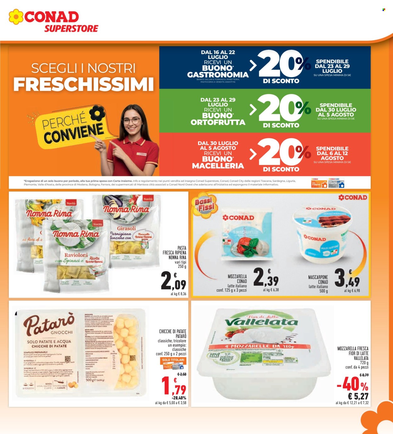 Volantino Conad Superstore - 16/7/2026 - 29/7/2026. Pagina 15