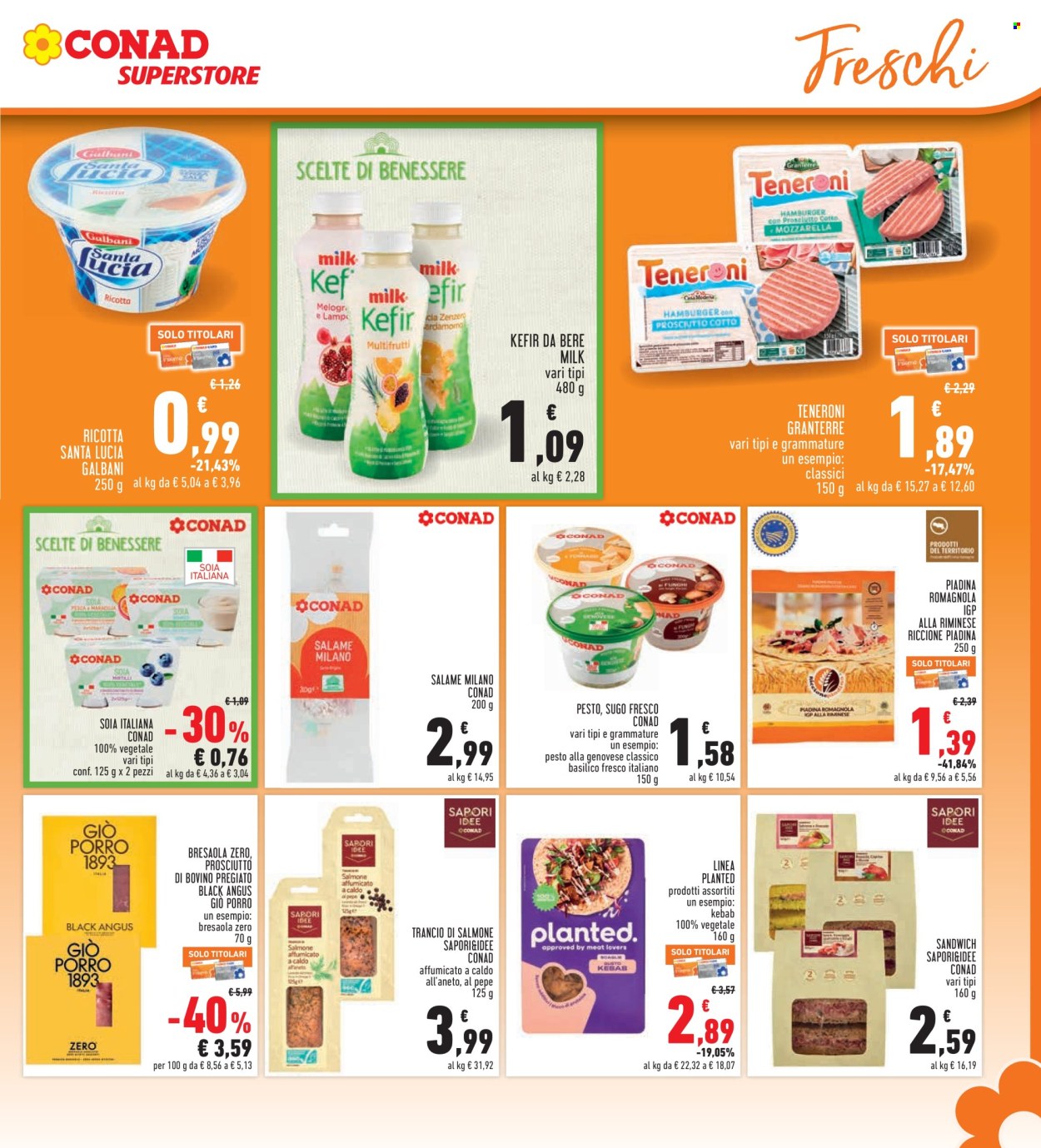 Volantino Conad Superstore - 16/7/2026 - 29/7/2026. Pagina 17