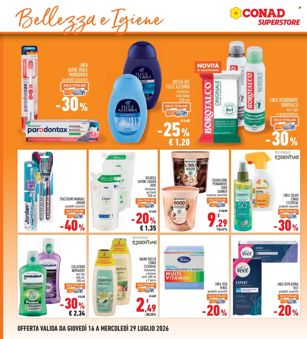 Volantino Conad Superstore - 16/7/2026 - 29/7/2026. Pagina 24
