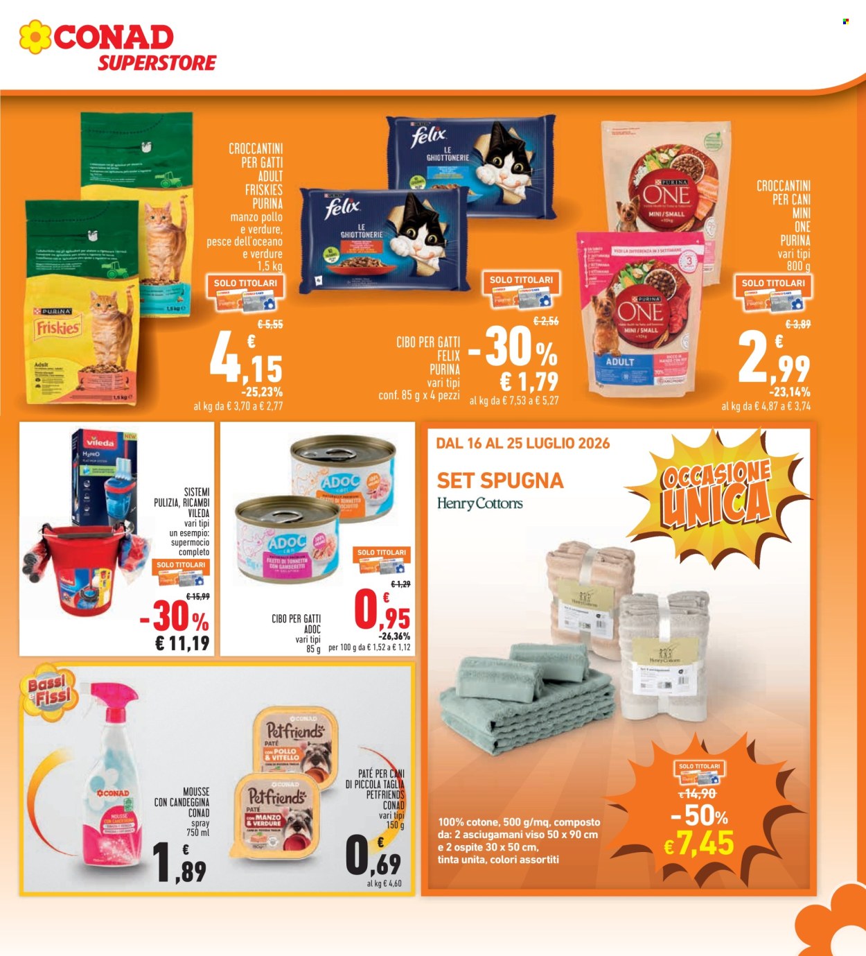 Volantino Conad Superstore - 16/7/2026 - 29/7/2026. Pagina 27