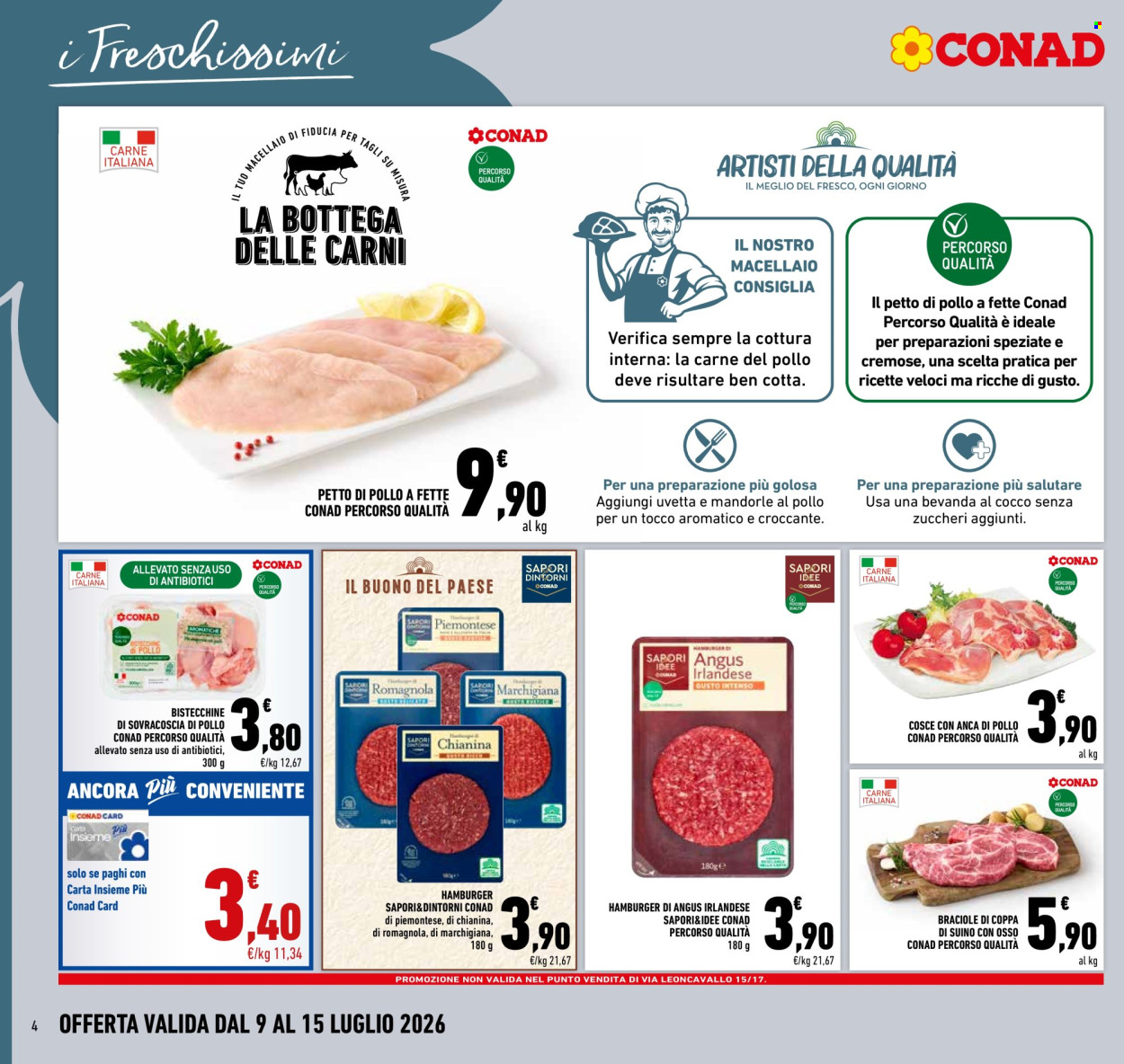 Volantino Conad - 9/7/2026 - 15/7/2026. Pagina 4