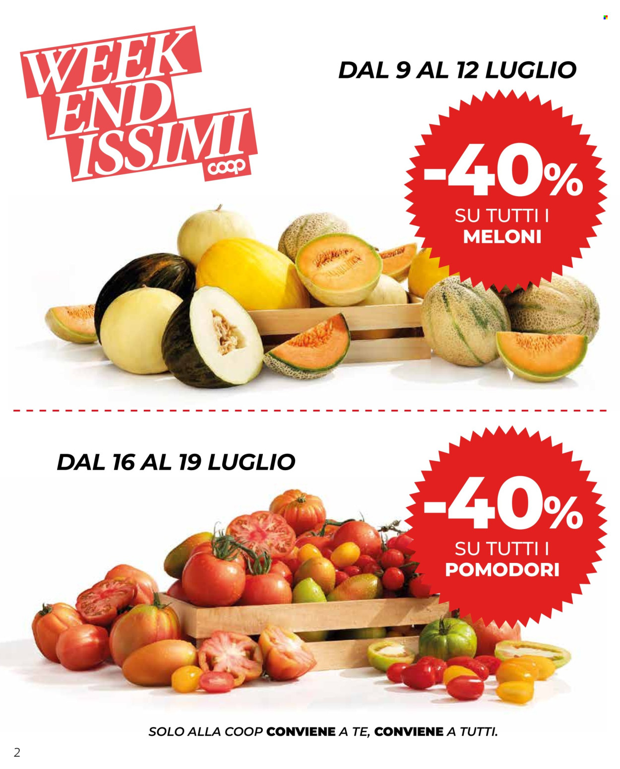 Volantino Coop - 9/7/2026 - 22/7/2026. Pagina 2