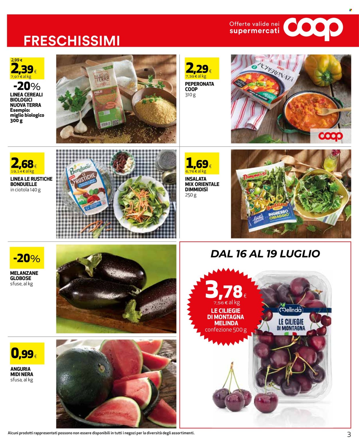 Volantino Coop - 9/7/2026 - 22/7/2026. Pagina 3