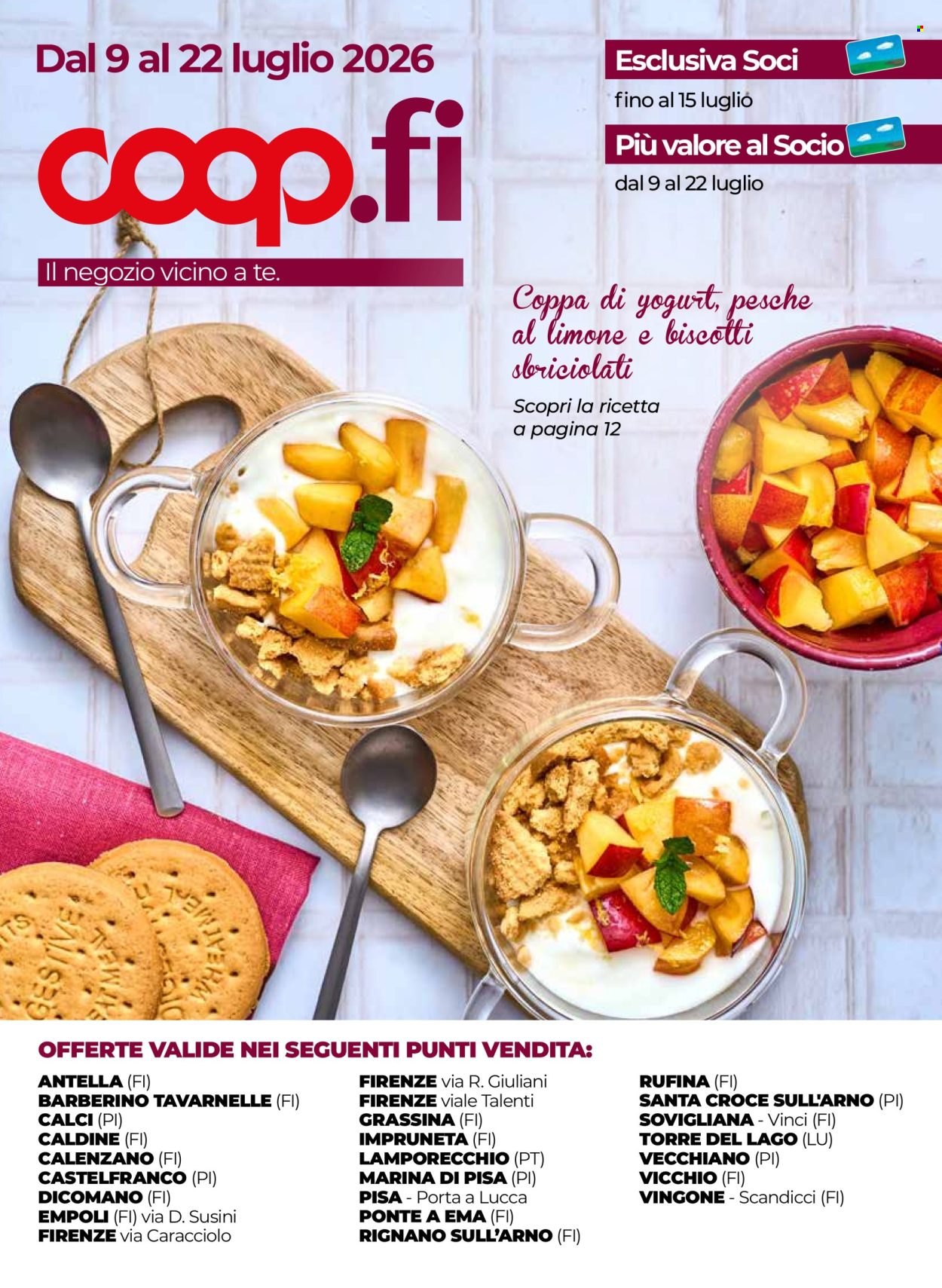 Volantino Coop - 9/7/2026 - 22/7/2026. Pagina 1