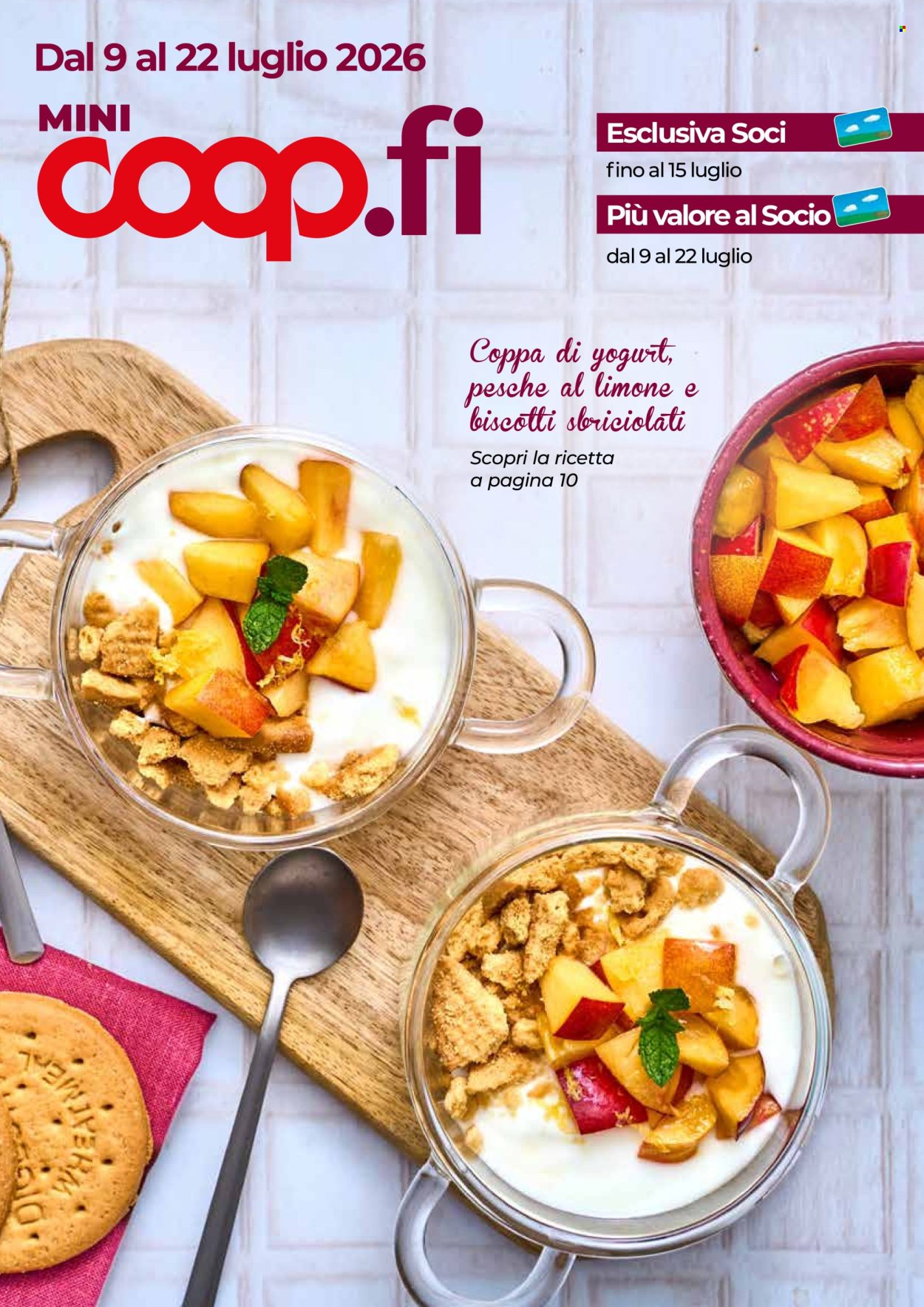 Volantino Coop - 9/7/2026 - 22/7/2026. Pagina 1