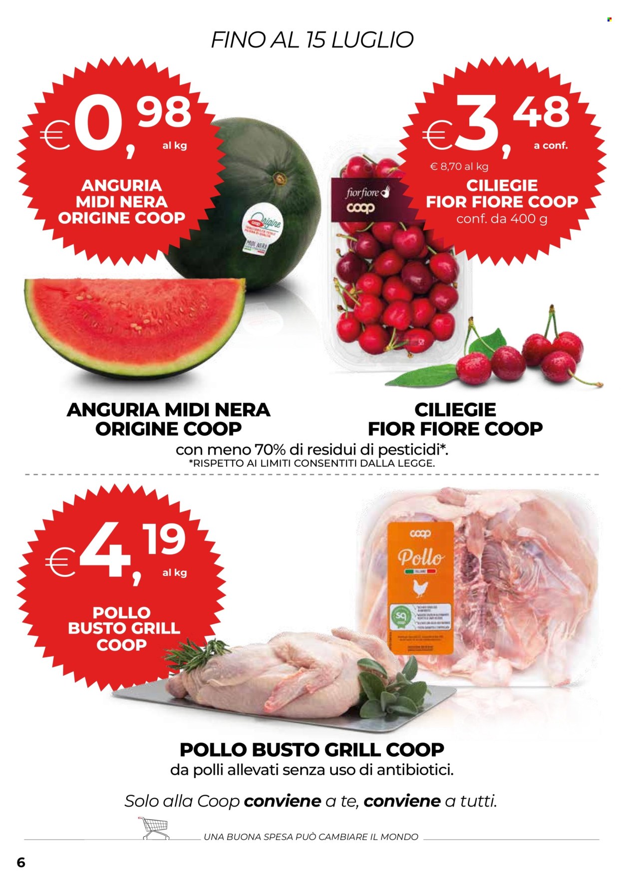Volantino Coop - 9/7/2026 - 22/7/2026. Pagina 6