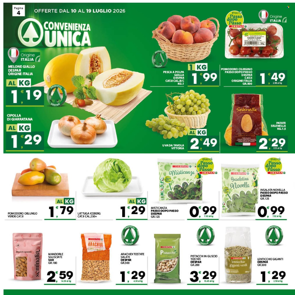 Volantino Eurospar - 10/7/2026 - 19/7/2026. Pagina 4