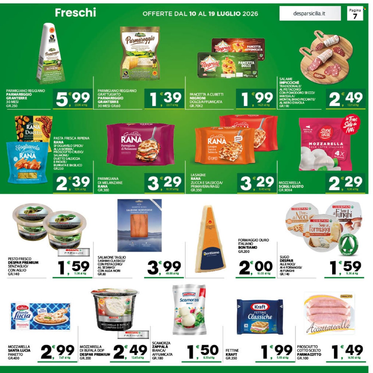 Volantino Eurospar - 10/7/2026 - 19/7/2026. Pagina 7