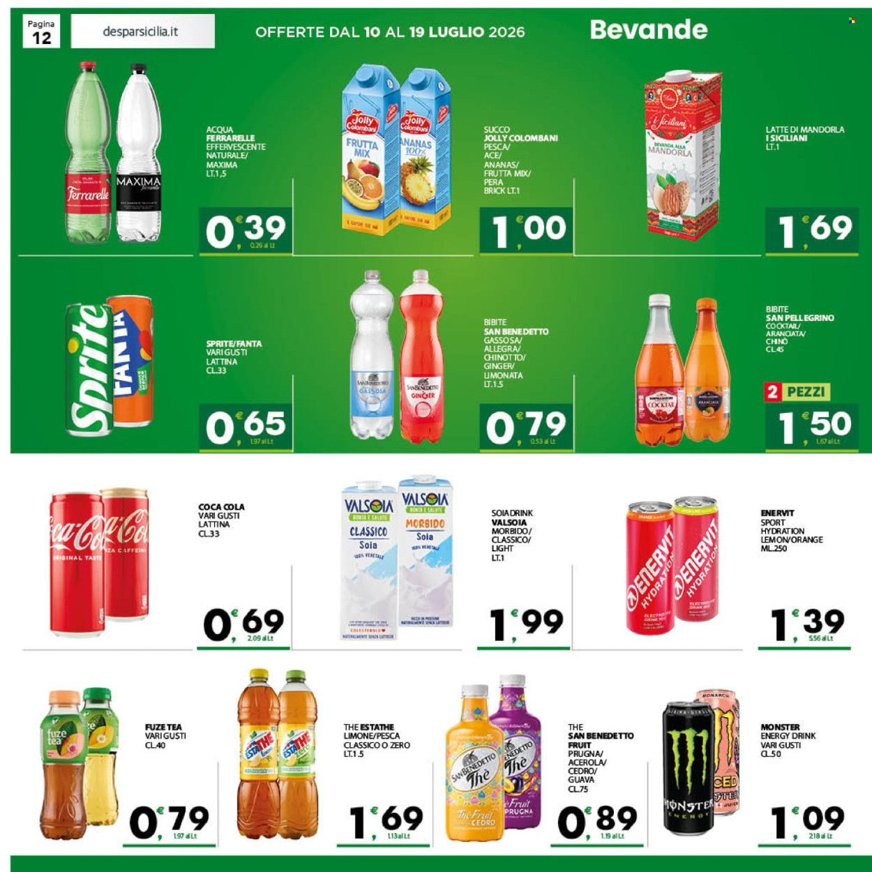 Volantino Eurospar - 10/7/2026 - 19/7/2026. Pagina 12