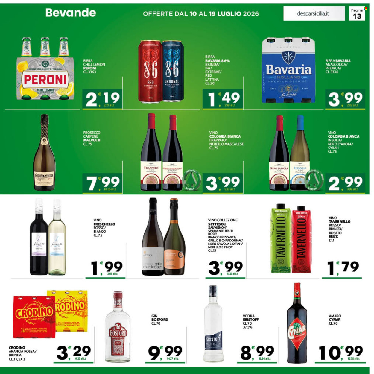 Volantino Eurospar - 10/7/2026 - 19/7/2026. Pagina 13