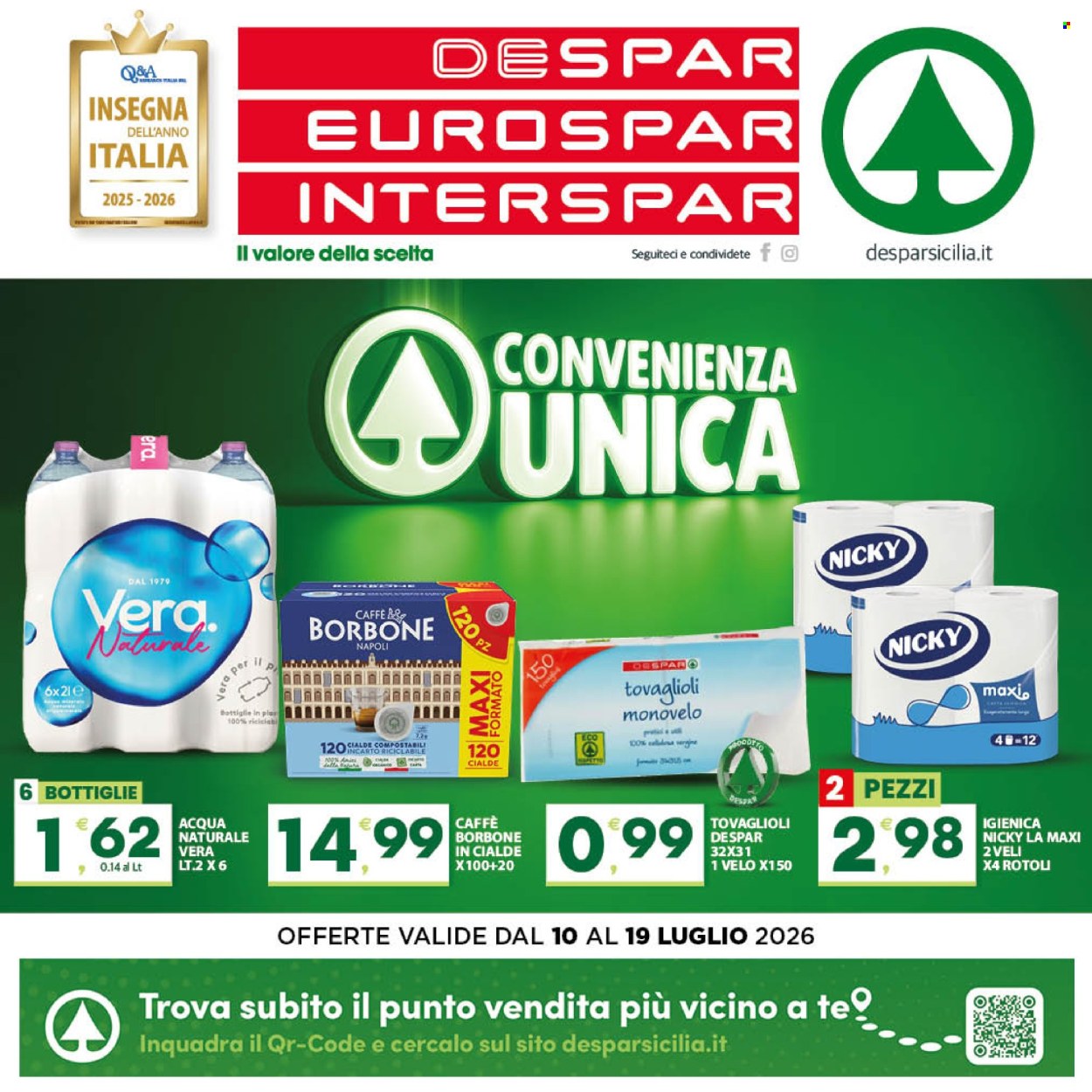 Volantino Eurospar - 10/7/2026 - 19/7/2026. Pagina 22