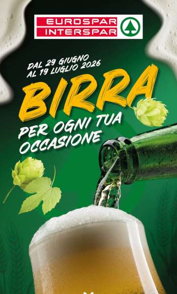 Volantino Eurospar - 29/6/2026 - 19/7/2026.