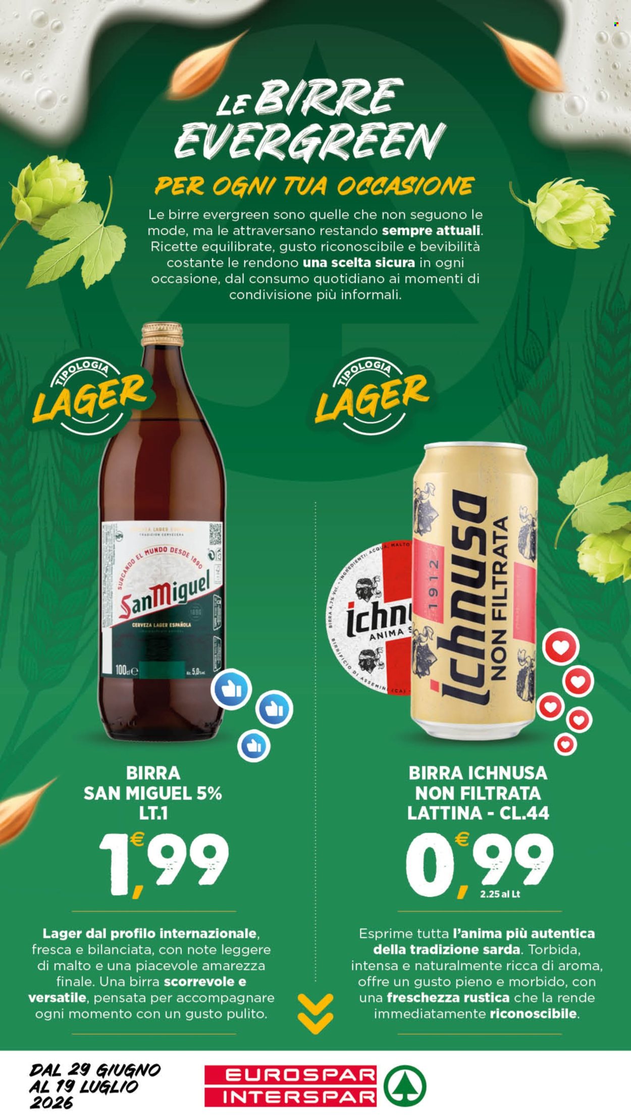 Volantino Eurospar - 29/6/2026 - 19/7/2026. Pagina 9