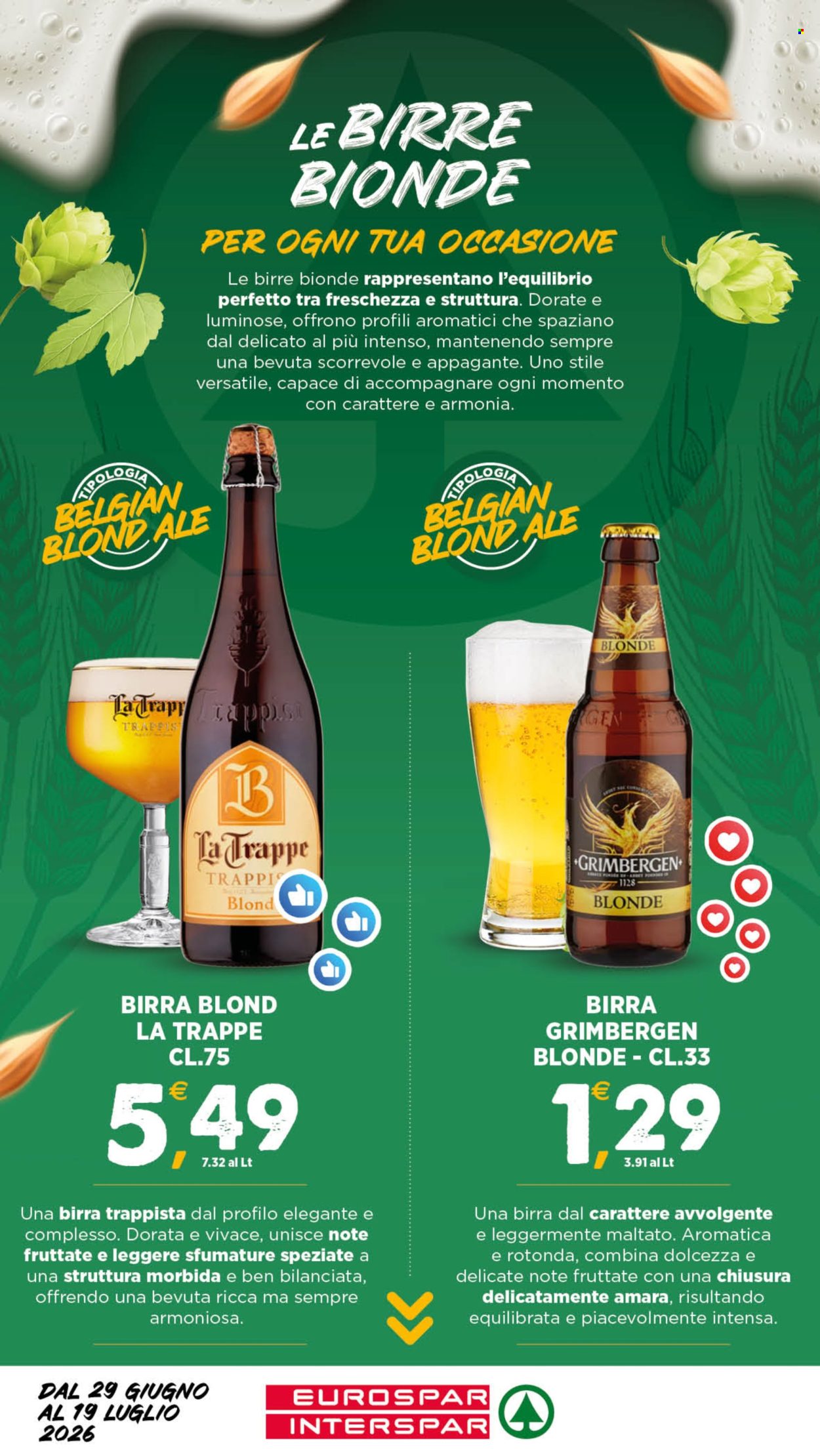 Volantino Eurospar - 29/6/2026 - 19/7/2026. Pagina 12