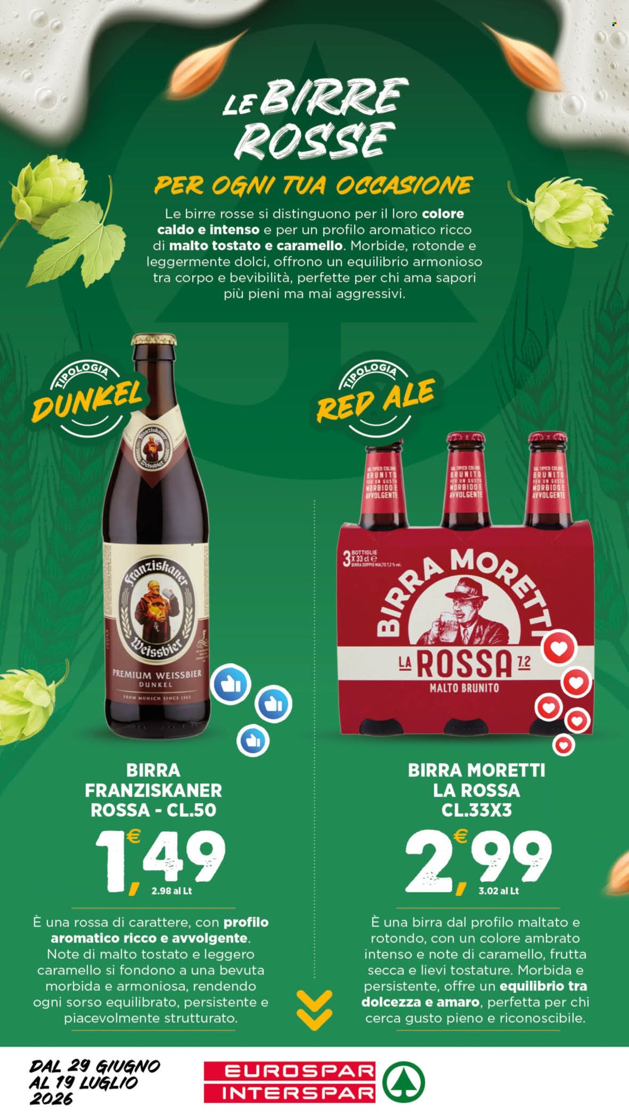 Volantino Eurospar - 29/6/2026 - 19/7/2026. Pagina 16