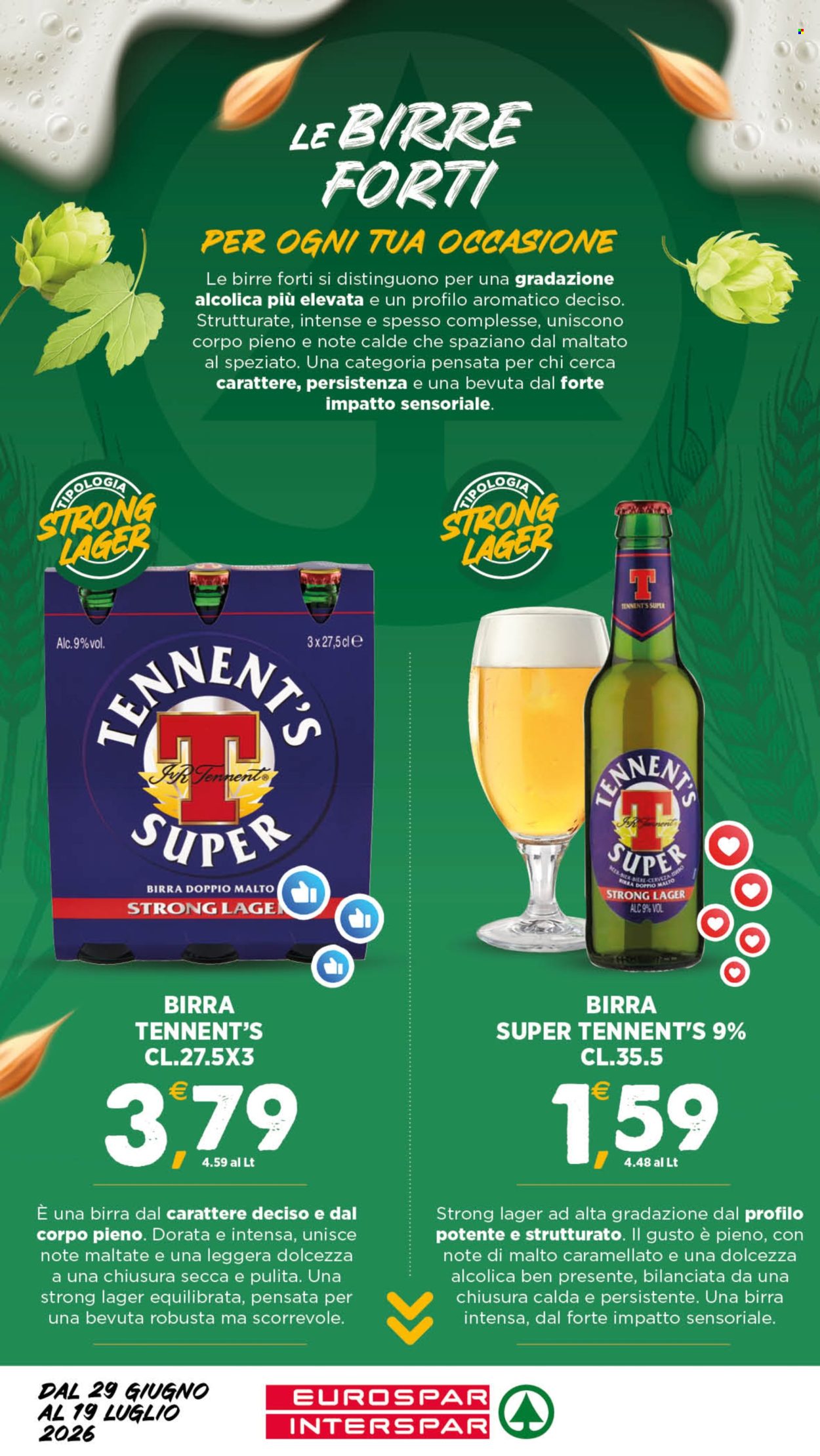 Volantino Eurospar - 29/6/2026 - 19/7/2026. Pagina 19