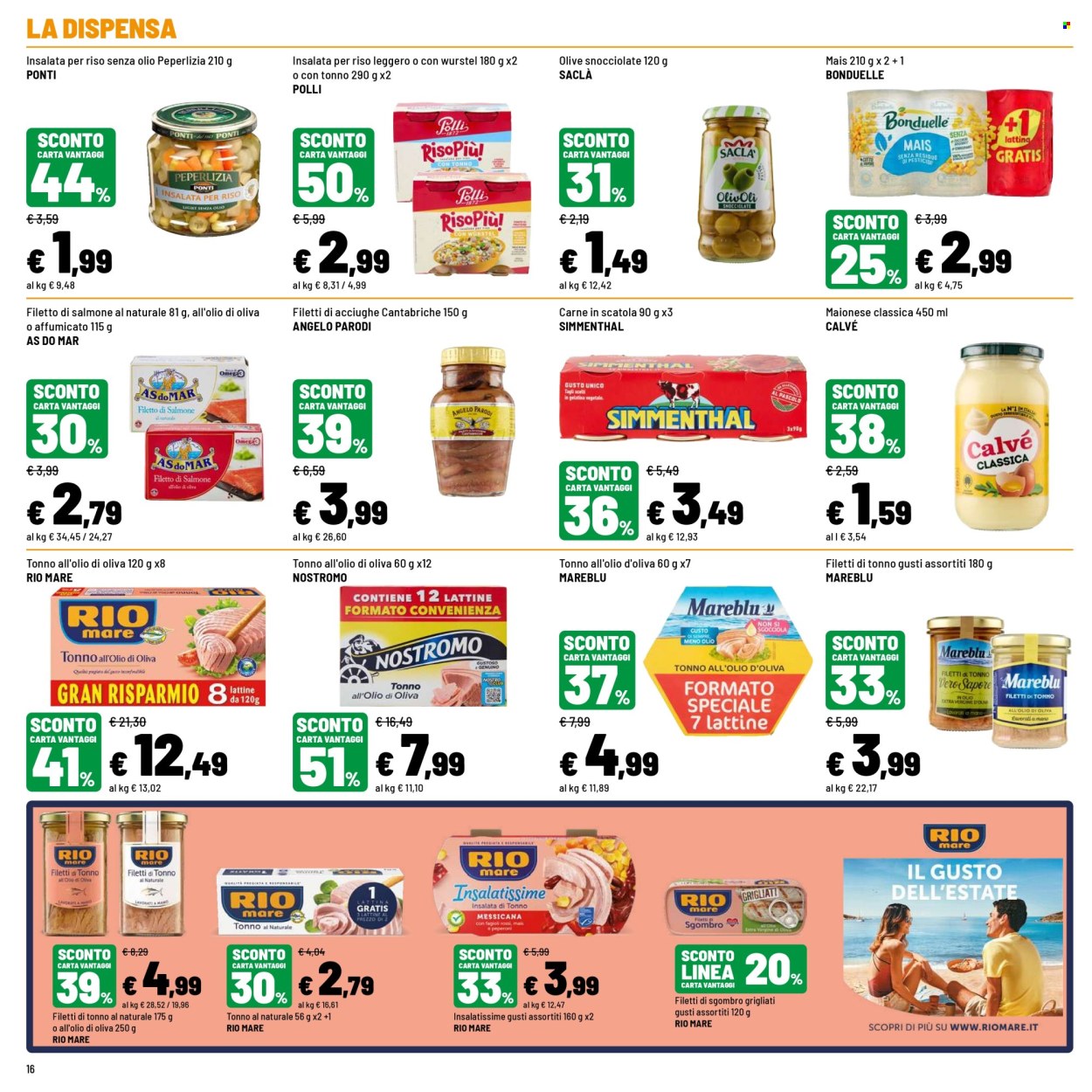 Volantino Iper, La grande i - 9/7/2026 - 19/7/2026. Pagina 16