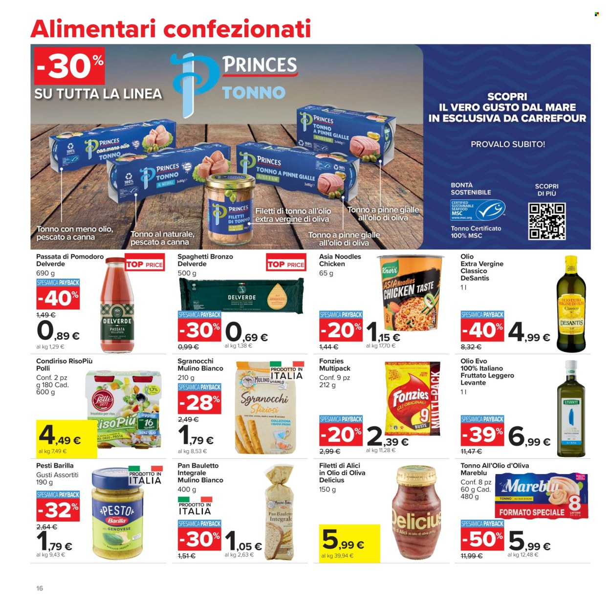Volantino Carrefour - 13/7/2026 - 23/7/2026. Pagina 16