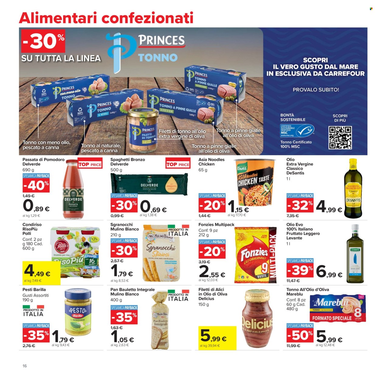 Volantino Carrefour - 13/7/2026 - 23/7/2026. Pagina 16