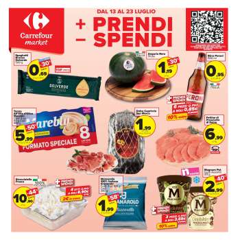 Volantino Carrefour - 13/7/2026 - 23/7/2026.