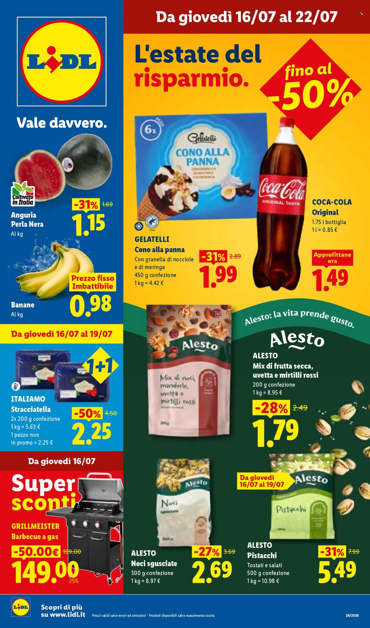 Volantino Lidl - 16/7/2026 - 22/7/2026. Pagina 1