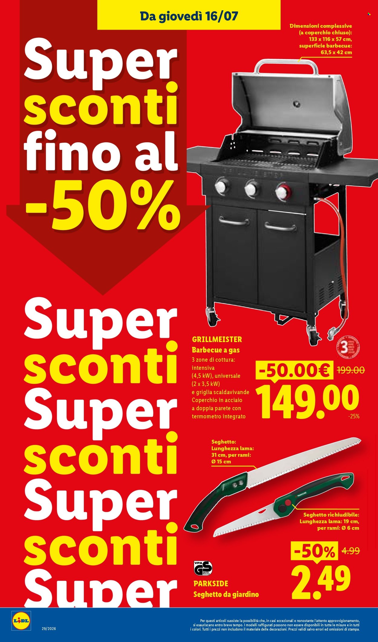 Volantino Lidl - 16/7/2026 - 22/7/2026. Pagina 30