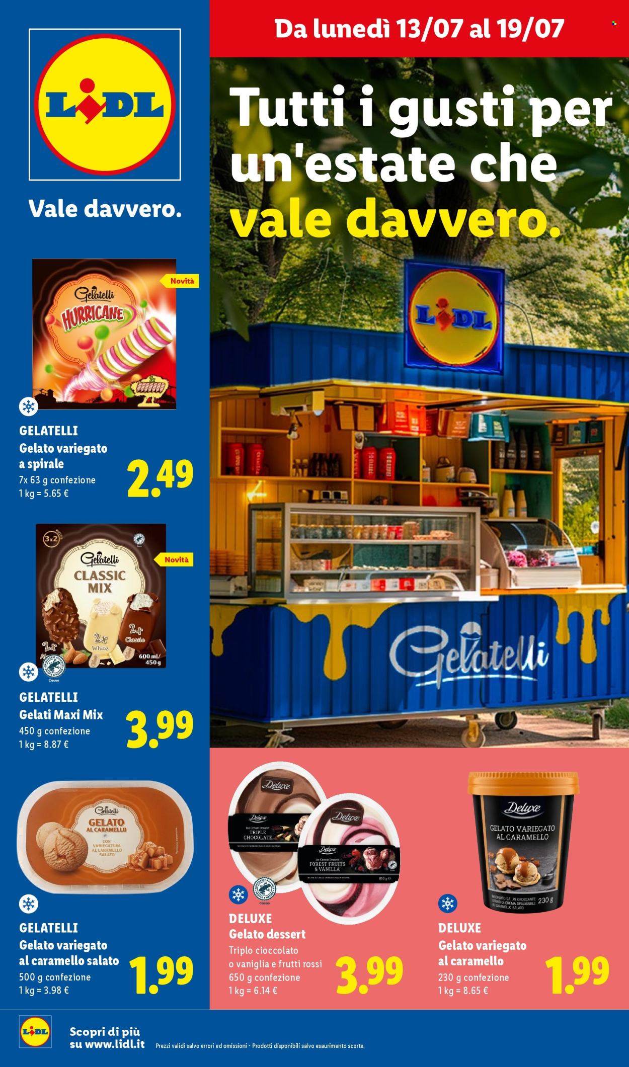 Volantino Lidl - 13/7/2026 - 19/7/2026. Pagina 1