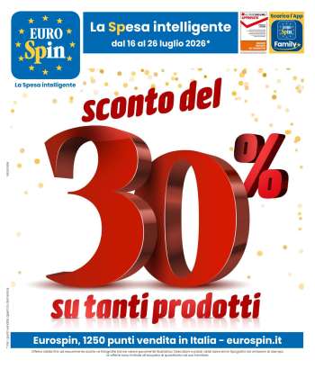 Volantino EuroSpin - 16/7/2026 - 26/7/2026.