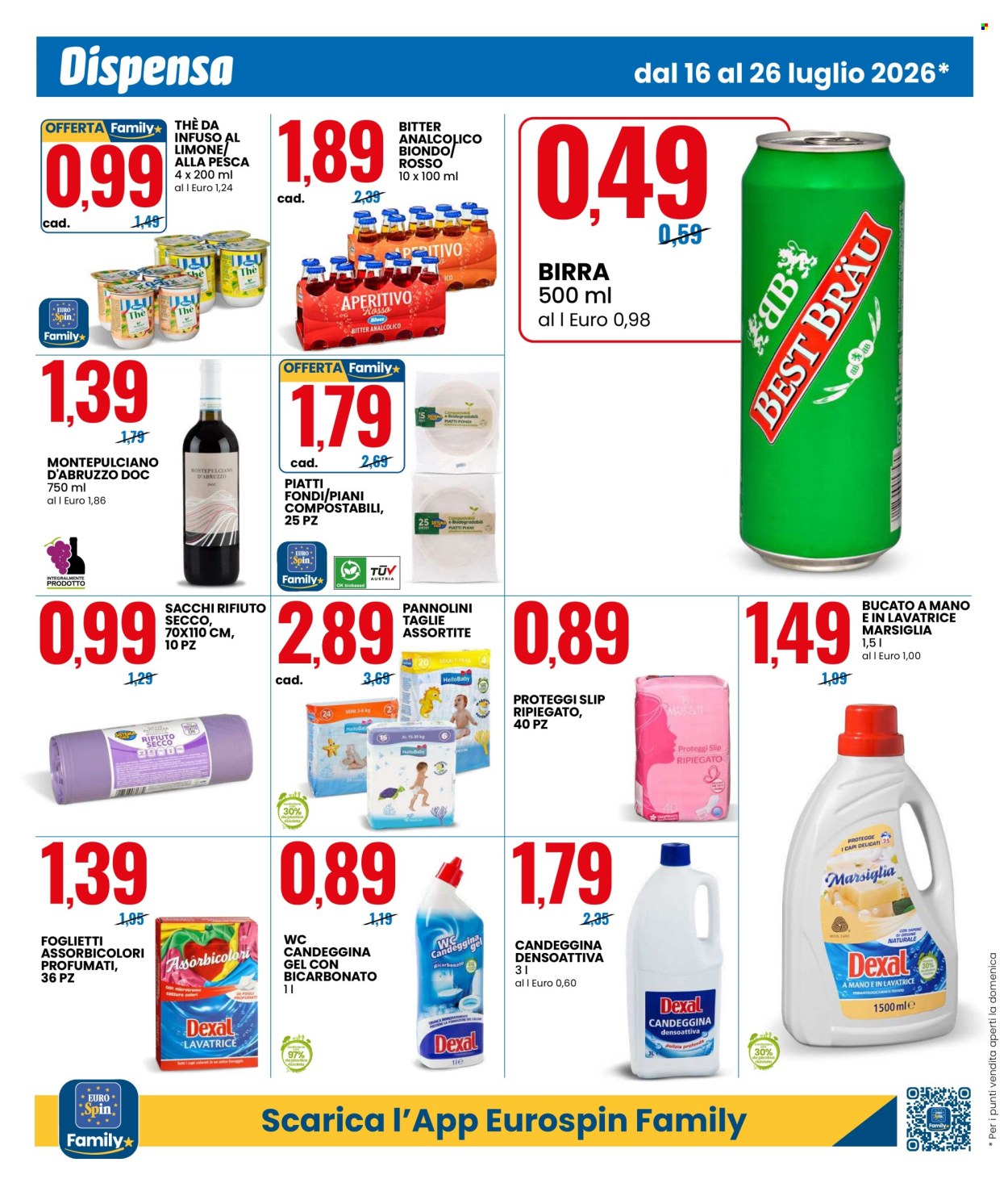 Volantino EuroSpin - 16/7/2026 - 26/7/2026. Pagina 6