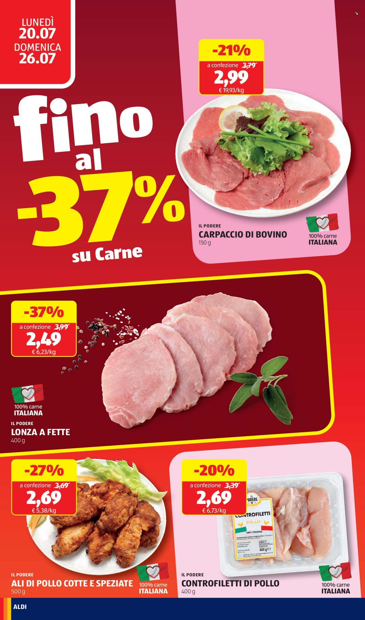 Volantino Aldi - 20/7/2026 - 26/7/2026. Pagina 10
