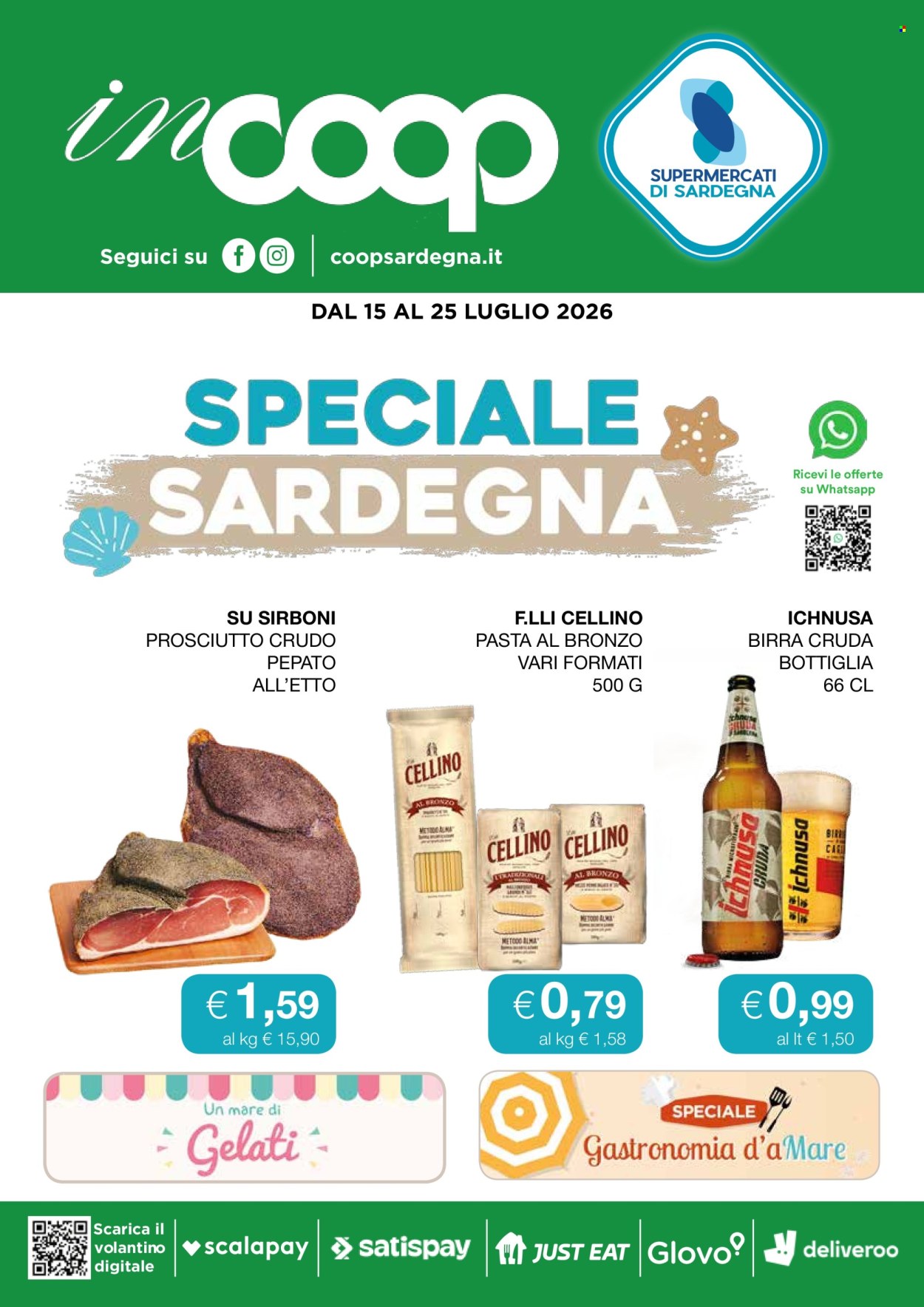Volantino Coop - 15/7/2026 - 28/7/2026. Pagina 1