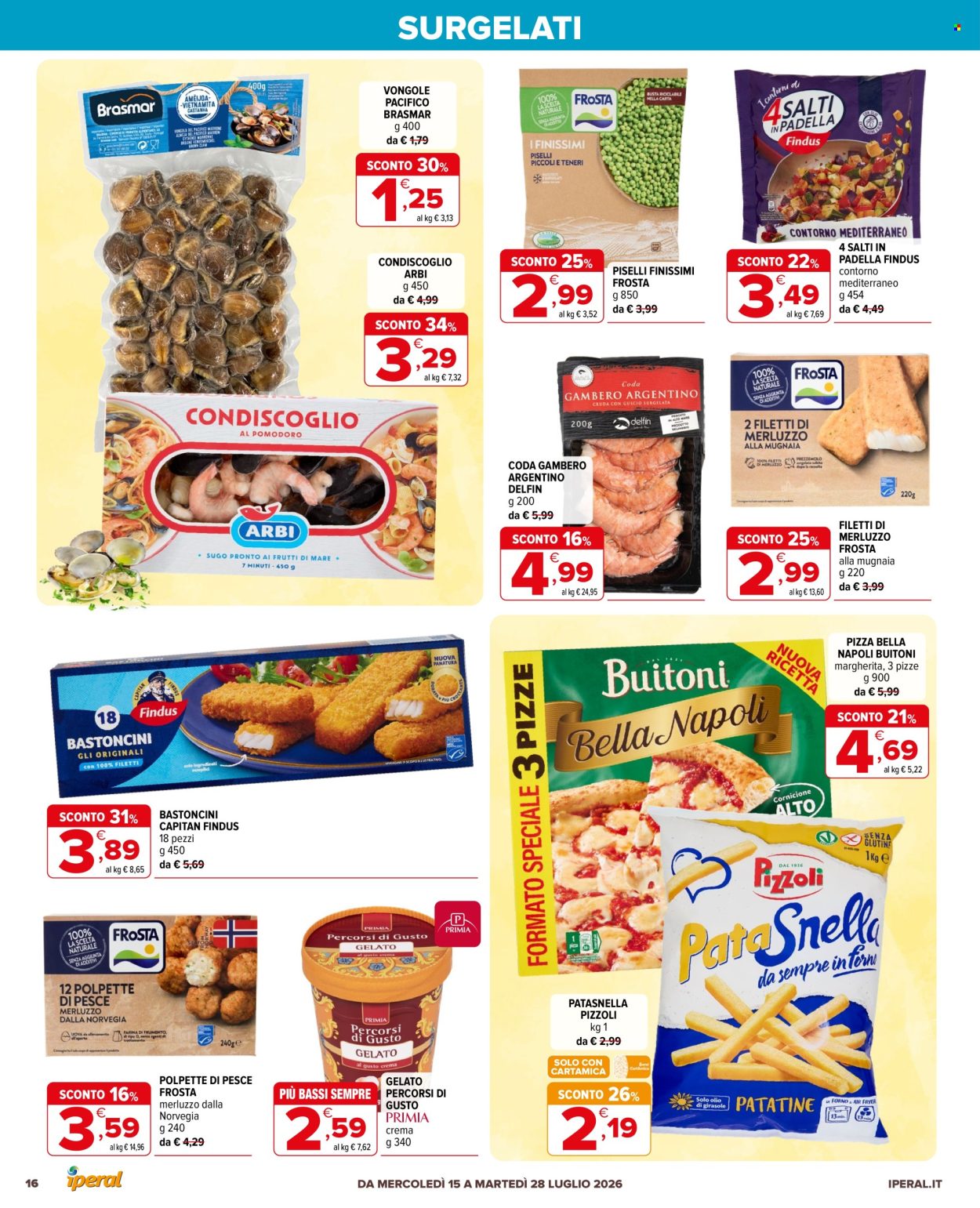 Volantino Iperal - 15/7/2026 - 28/7/2026. Pagina 16