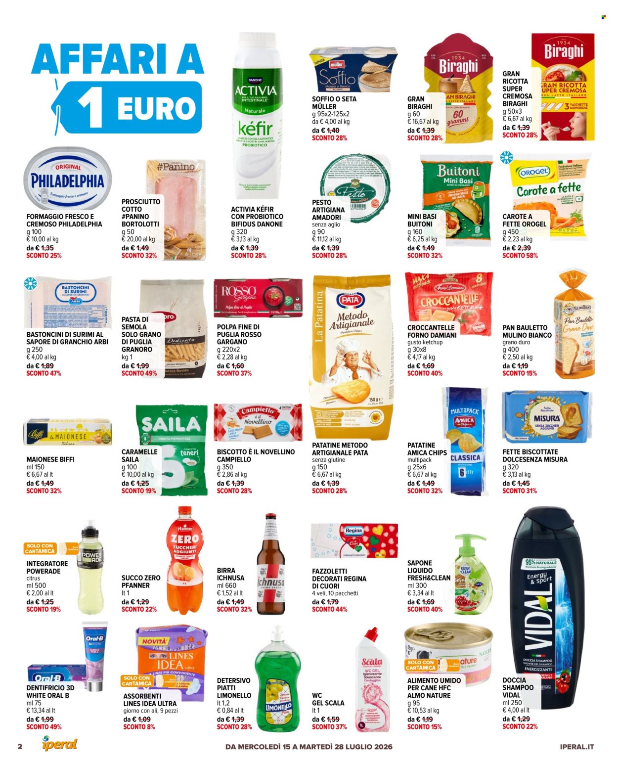 Volantino Iperal - 15/7/2026 - 28/7/2026. Pagina 2