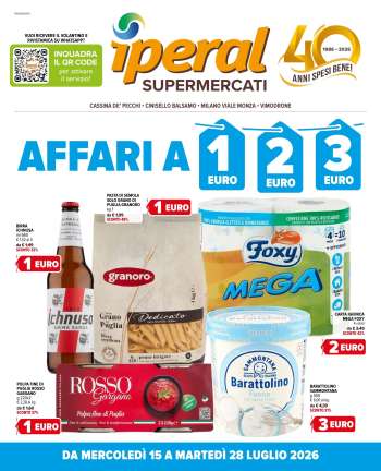 Volantino Iperal - 15/7/2026 - 28/7/2026.