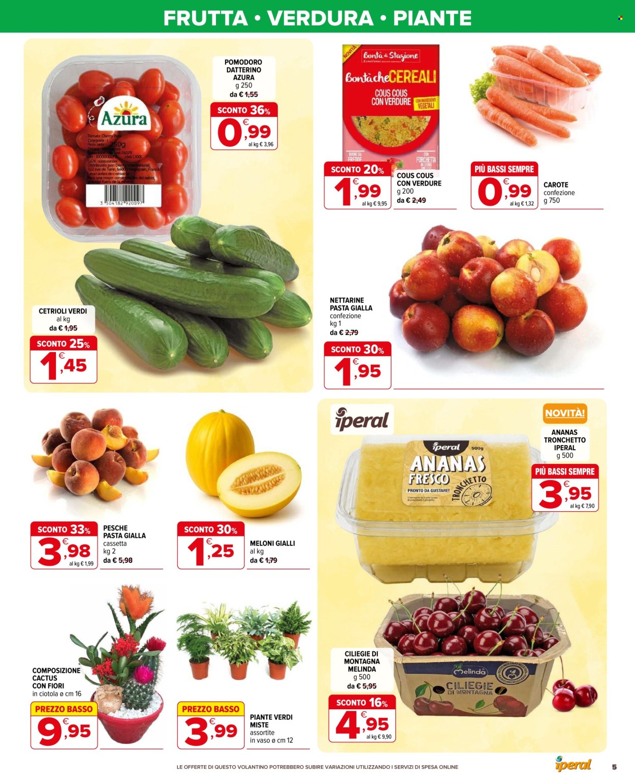 Volantino Iperal - 15/7/2026 - 28/7/2026. Pagina 5