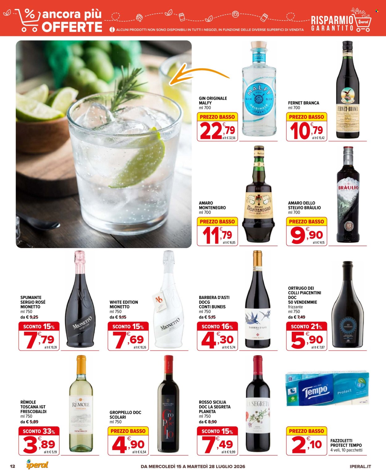 Volantino Iperal - 15/7/2026 - 28/7/2026. Pagina 12