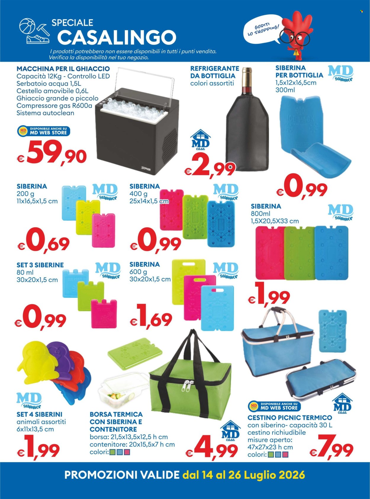 Volantino MD Discount - 14/7/2026 - 26/7/2026. Pagina 22