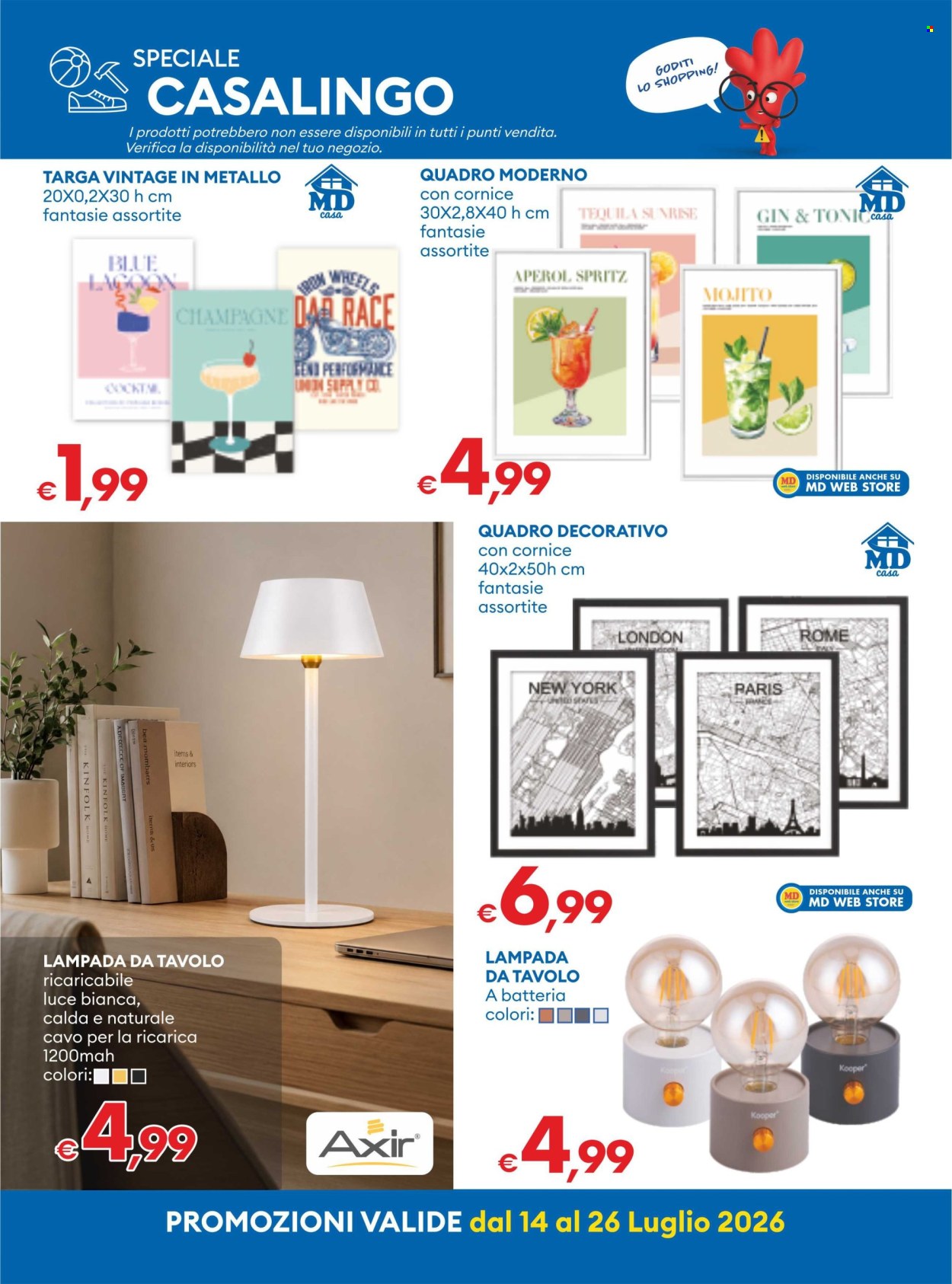 Volantino MD Discount - 14/7/2026 - 26/7/2026. Pagina 25