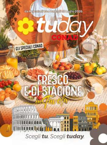 Volantino TuDay Conad - 15/7/2026 - 28/7/2026.