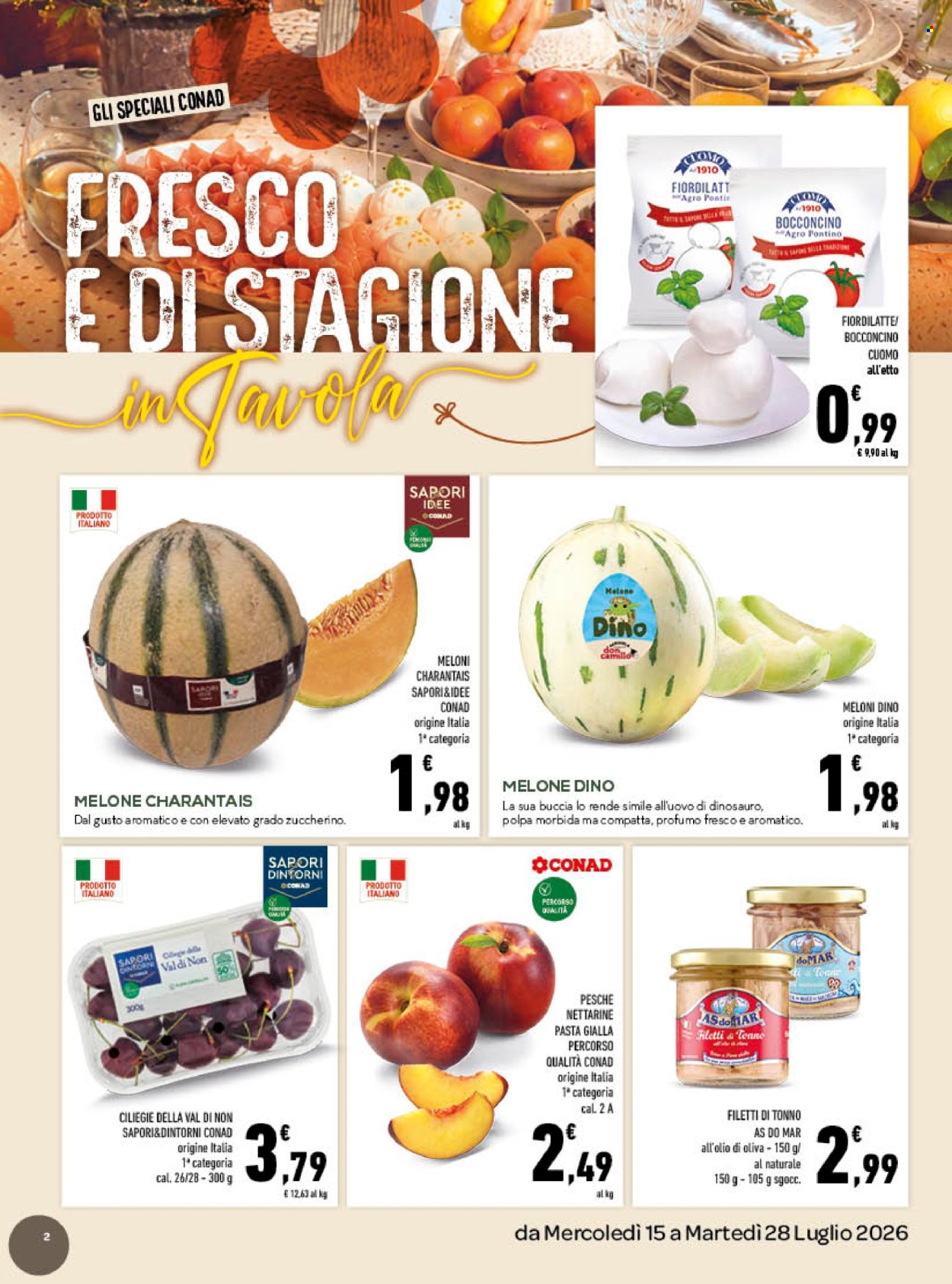 Volantino TuDay Conad - 15/7/2026 - 28/7/2026. Pagina 2