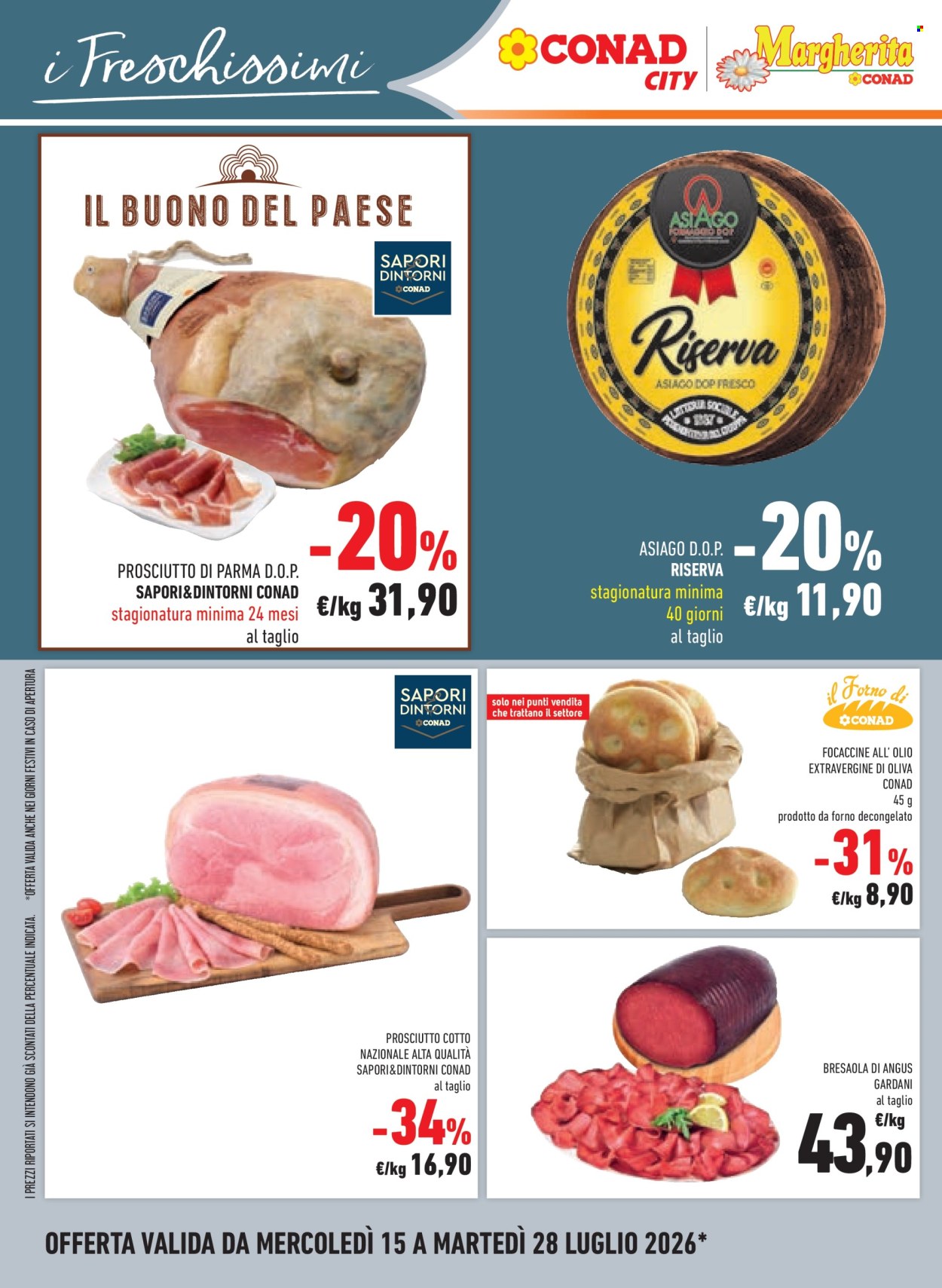 Volantino Margherita Conad - 15/7/2026 - 28/7/2026. Pagina 12