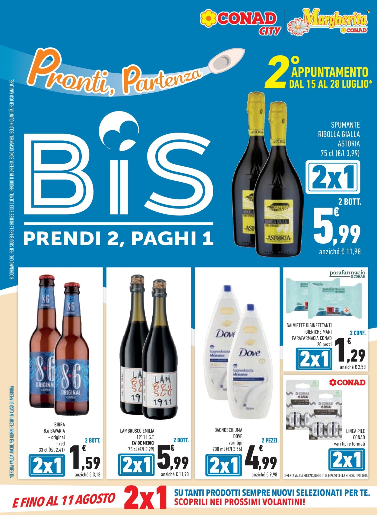 Volantino Margherita Conad - 15/7/2026 - 28/7/2026. Pagina 6