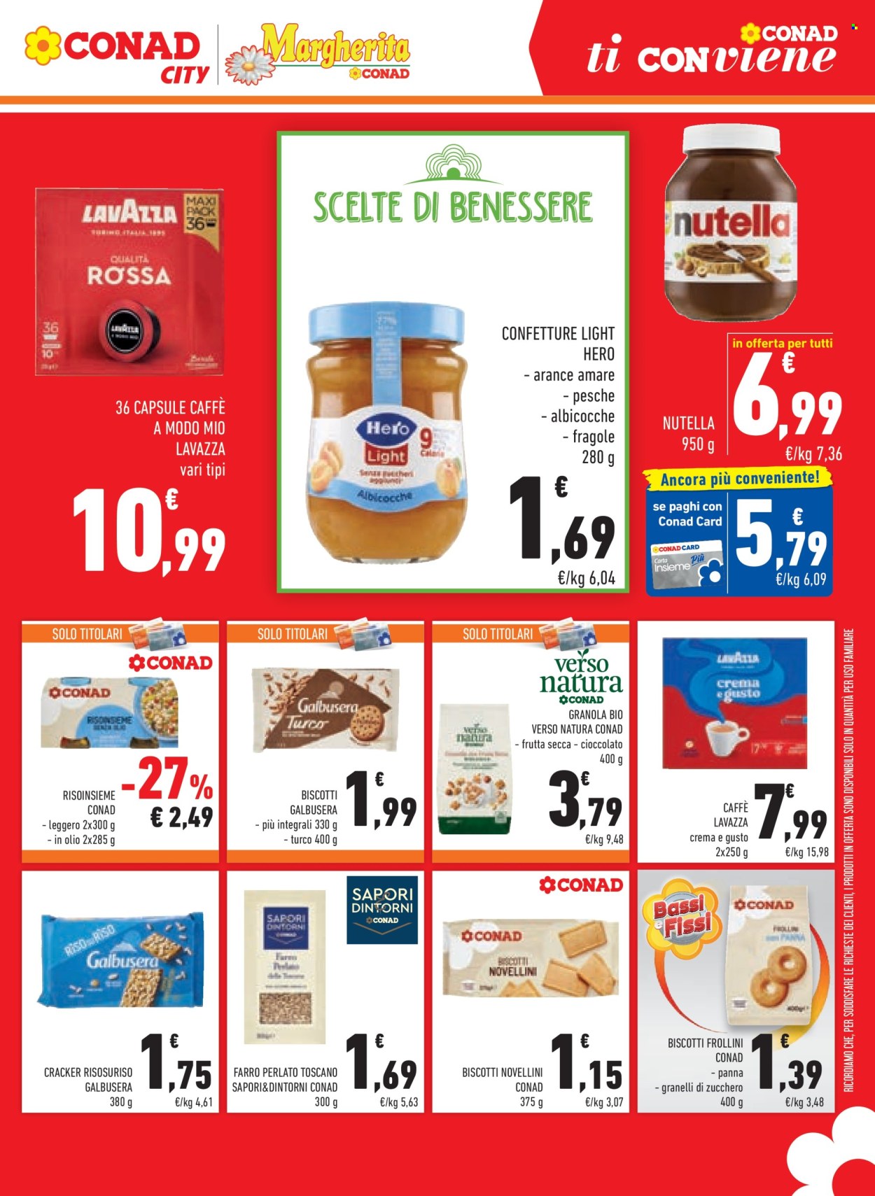 Volantino Margherita Conad - 15/7/2026 - 28/7/2026. Pagina 9