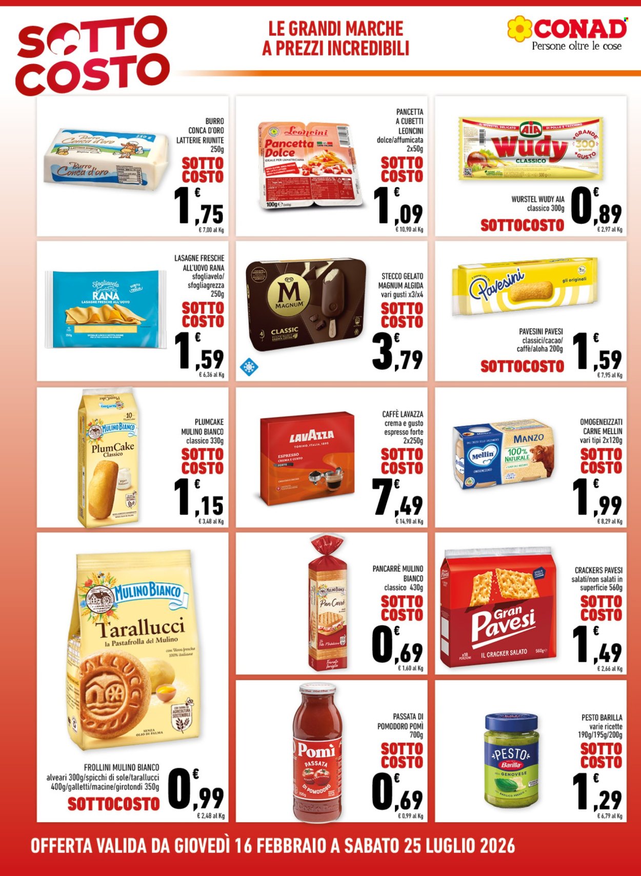 Volantino Margherita Conad - 16/7/2026 - 25/7/2026. Pagina 2