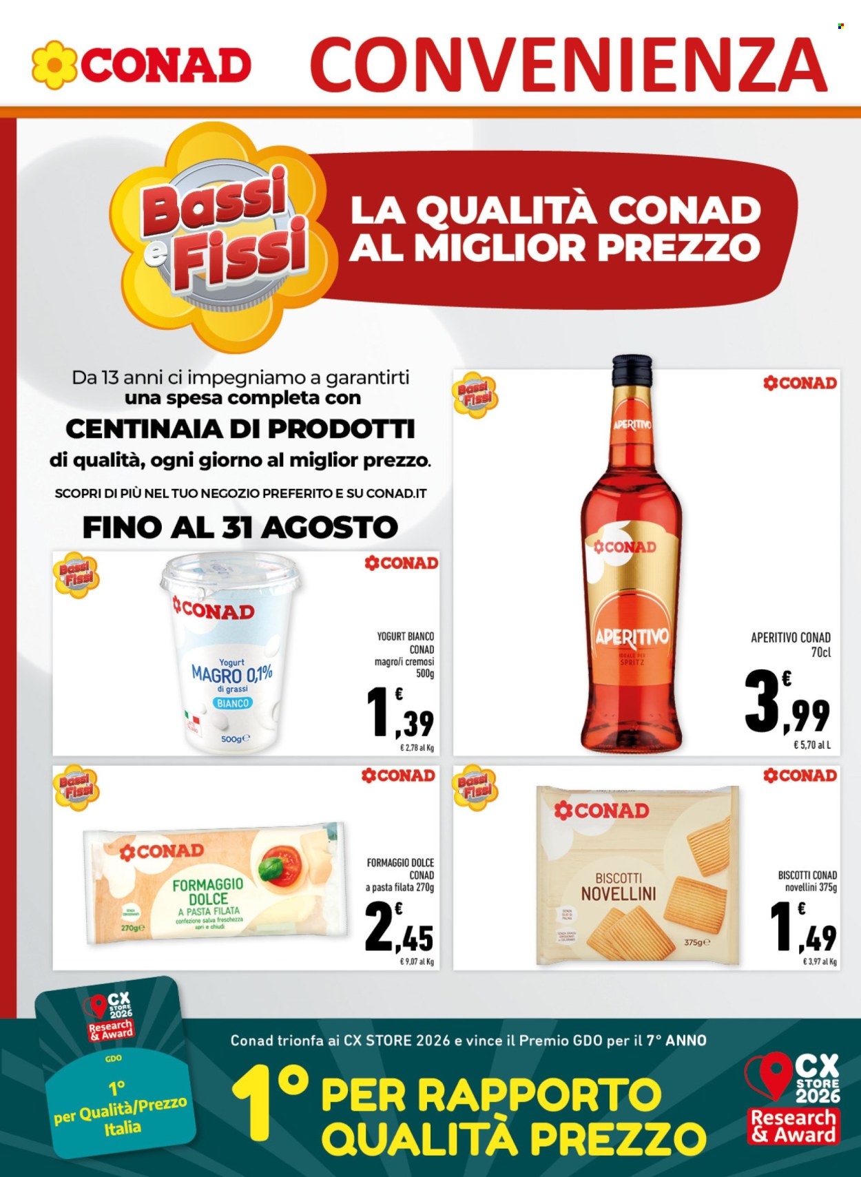 Volantino Margherita Conad - 16/7/2026 - 25/7/2026. Pagina 8