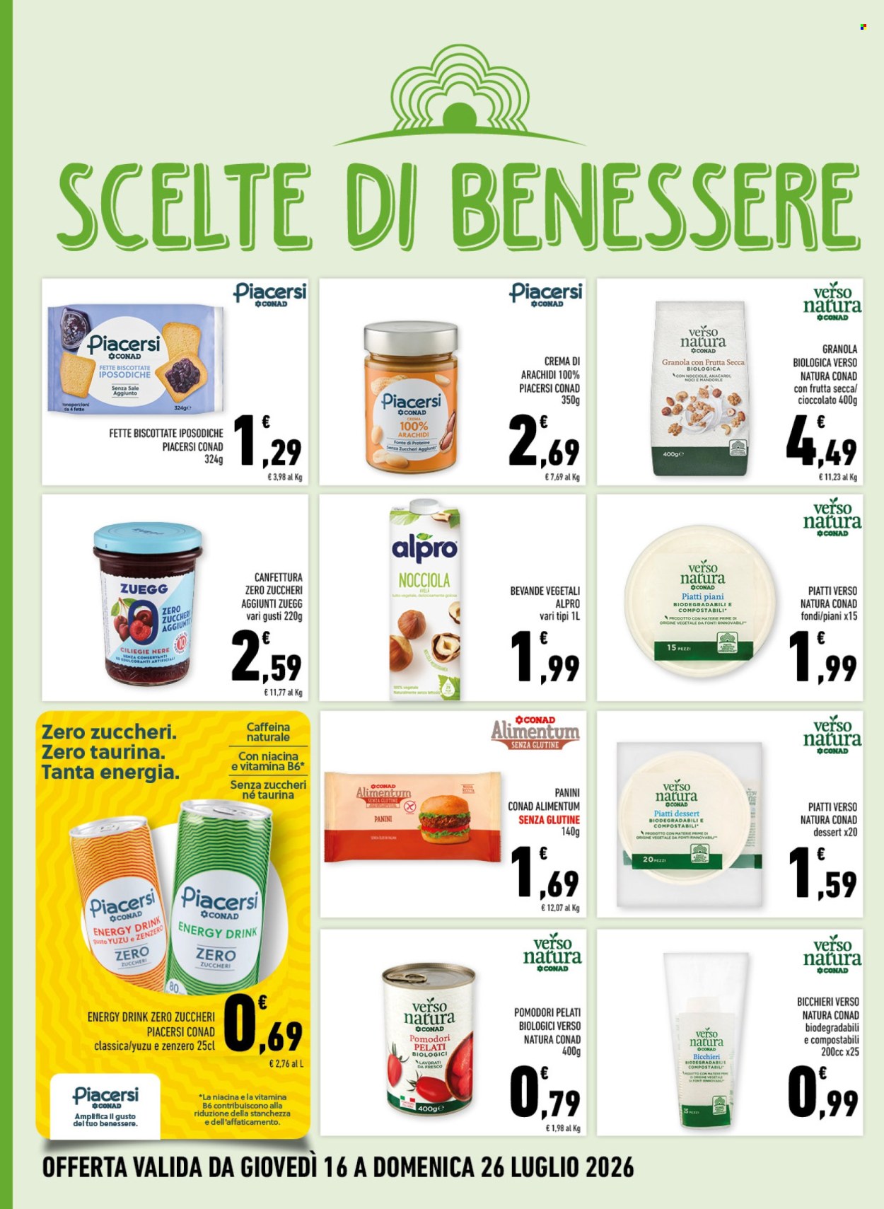 Volantino Margherita Conad - 16/7/2026 - 25/7/2026. Pagina 10